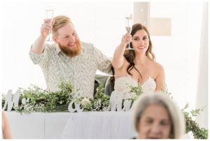 Seattle wedding photographer at ceremony