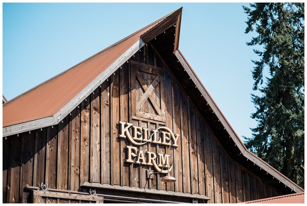 Kelley Farms Wedding Venue in Bonney Lake, Washington.