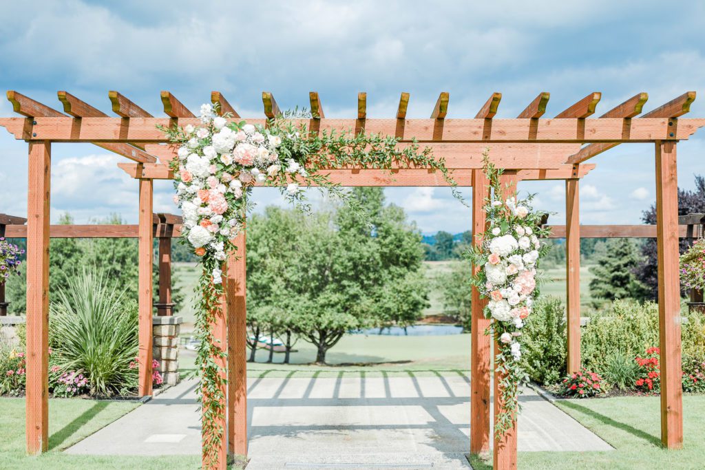 Lord Hills Farms Wedding Ceremony area.